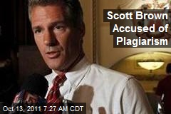 Scott Brown Accused of Plagiarism