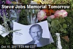 Steve Jobs Memorial Tomorrow