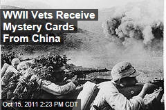 World War Two Veterans Receive Mystery Thank-You Cards From China