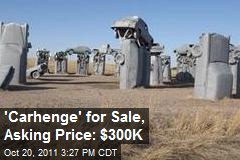 &#39;Carhenge&#39; for Sale, Asking Price: $300K
