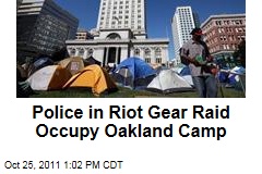 Police Raid, Break Up Occupy Oakland Camp