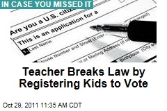 Florida Election Law: Teacher Faces Fines for Helping Kids Register to Vote