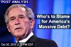 Bush-Era Policies Account for Most of US Debt: Washington Post