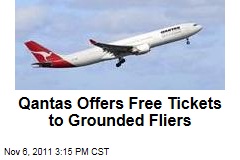 Qantas Offers Free Tickets to Grounded Fliers