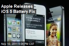Apple Releases iOS 5 Battery Fix