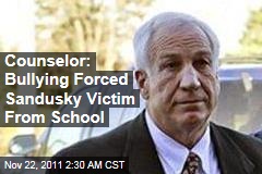 Alleged Jerry Sandusky Victim Forced to Leave School, Counselor Says