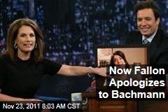 Jimmy Fallon Apologizes to Michele Bachmann for 'Late Night' Intro Song Flap