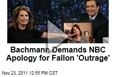 Michele Bachmann Demands NBC Apology for 'Late Night With Jimmy Fallon' Intro Song 'Outrage'