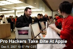 Pro Hackers Take Bite At Apple