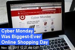 Cyber Monday Was Biggest-Ever Online Shopping Day