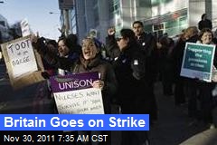 Britain Goes on Strike