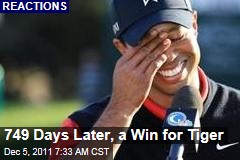 Tiger Woods Finally Wins at Chevron World Challenge