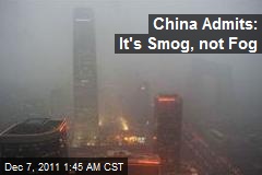 Blinding Smog Grounds Flights in Beijing