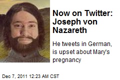 Joseph von Nazareth Hits Twitterverse