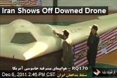 Iran Shows Off Downed Drone