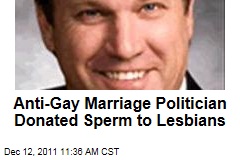 Anti-Gay Marriage Politician Bill Johnson Donated Sperm to Lesbians