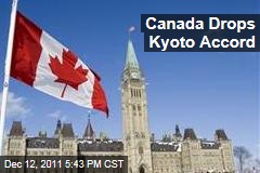 Canada Drops Out of Kyoto Accord to Curb Carbon Emissions