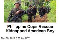 Philippine Cops Rescue Kidnapped American Boy