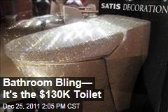 Luxury Crystal Toilet Runs for $130K