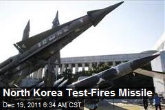 North Korea Test-Fires Missile