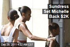 Sundress Set Michelle Back $2K
