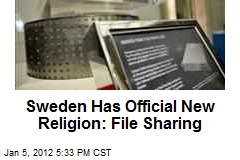 Sweden Dubs File-Sharing Official Religion