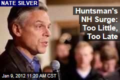Jon Huntsman Sees Hope in New Hampshire: Nate Silver