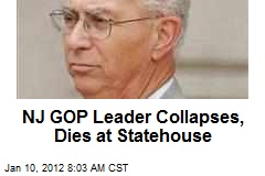 NJ GOP Leader Collapses, Dies at Statehouse