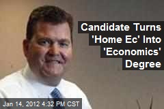 GOP Candidate Fixes &#39;Home Ec&#39; Flub on Resume