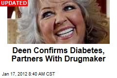 Paula Deen Confirms Type 2 Diabetes, Partners With Drugmaker Novartis