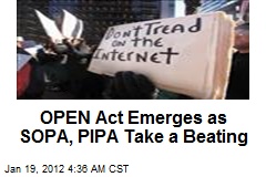 OPEN Act Emerges as SOPA, PIPA Take a Beating