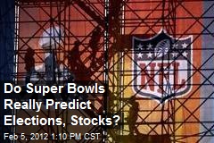 Do Super Bowls Really Predict Elections, Stocks?