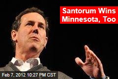 Santorum Ahead in Minn., Colo.