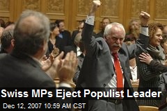 Swiss MPs Eject Populist Leader