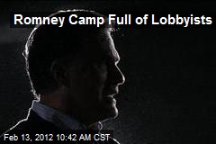 Romney Camp Full of Lobbyists