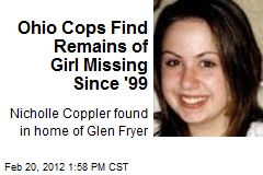 Ohio Cops Find Remains of Girl Missing Since &#39;99