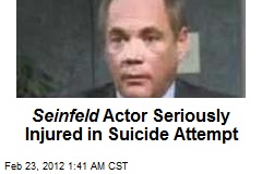 Seinfeld Actor Seriously Injured in Suicide Attempt