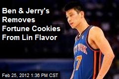 Ben &amp; Jerry&#39;s Removes Fortune Cookies From Lin Flavor