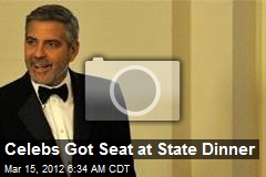 Celebs Got Seat at State Dinner