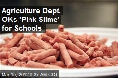 Ag Dept. OKs &#39;Pink Slime&#39; for Schools
