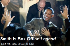 Smith Is Box Office Legend