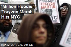 &#39;Million Hoodie&#39; Trayvon March Hits NYC