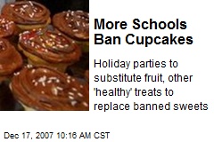 More Schools Ban Cupcakes