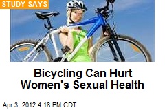 Bicycling Can Hurt Women&#39;s Sexual Health
