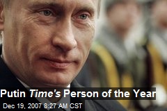 Putin Time's Person of the Year