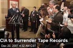 CIA to Surrender Tape Records