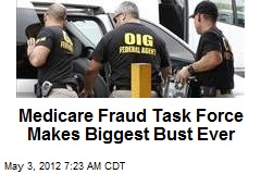 Medicare Fraud Task Force Makes Biggest Bust Ever