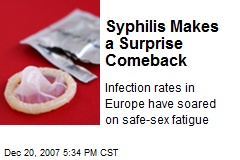 Syphilis Makes a Surprise Comeback