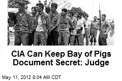 CIA Can Keep Bay of Pigs Document Secret: Judge