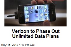 Verizon to Phase Out Unlimited Data Plans